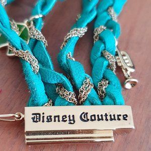 Disney Couture Princess & the Frog Leather Wrap Bracelet